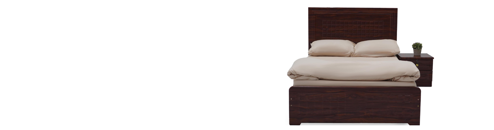NAD- Double Size Wooden Bed